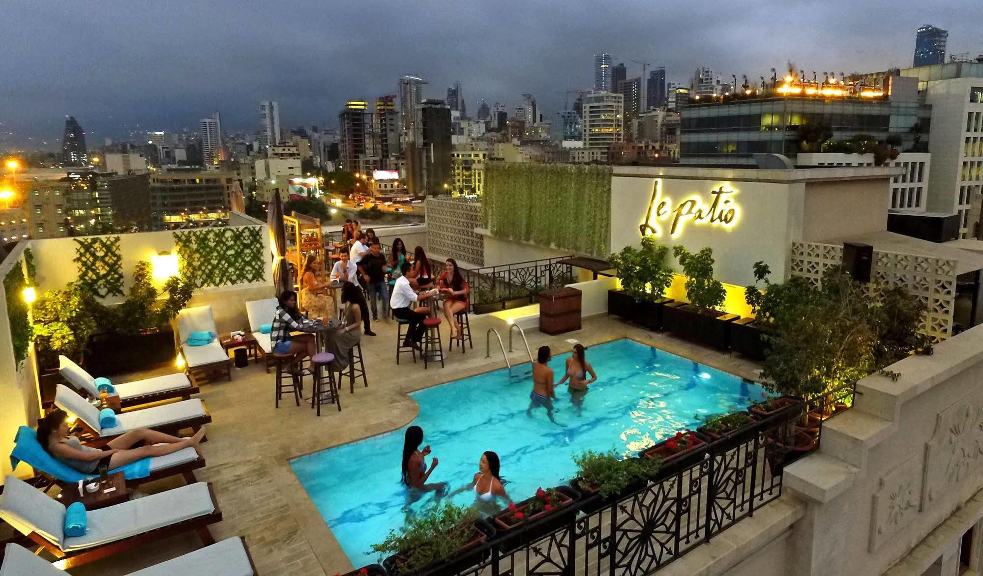 Le Patio Boutique Hotel Beirut Downtown Buitenkant foto